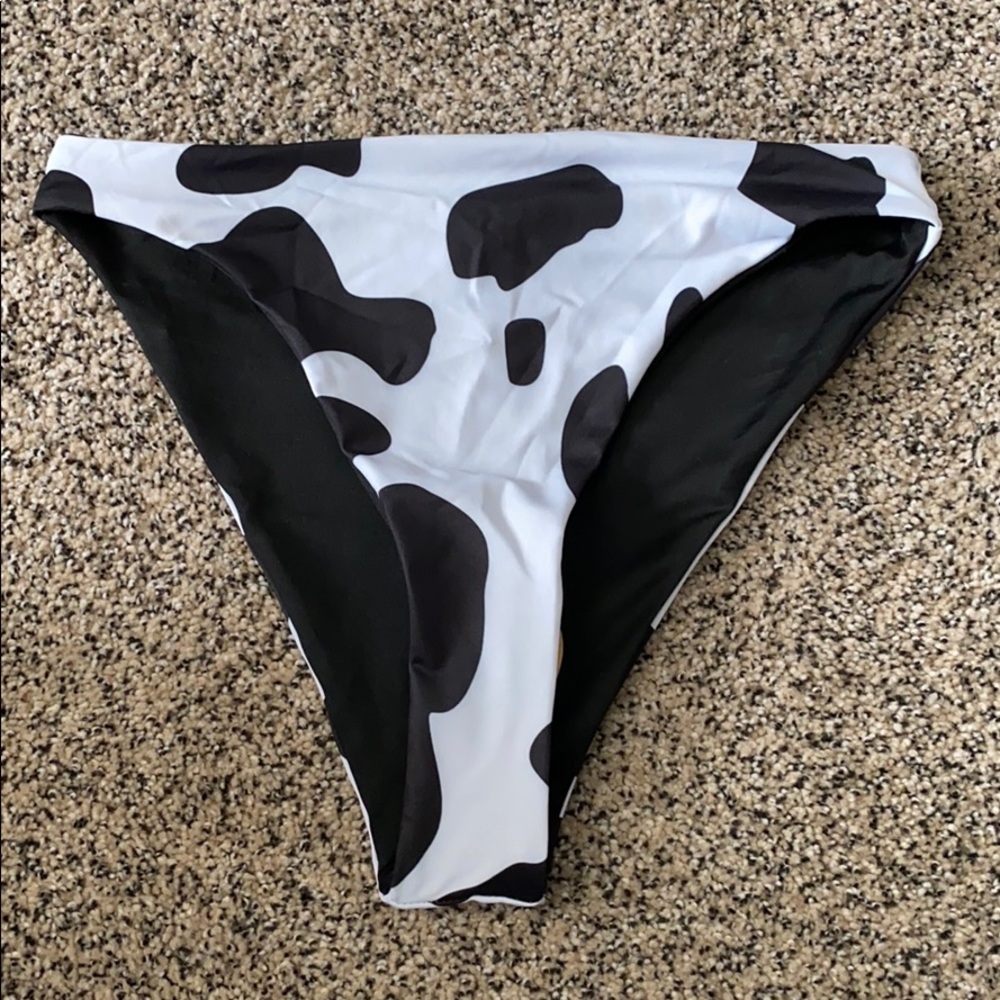 Cow print Swim Suit Bottom